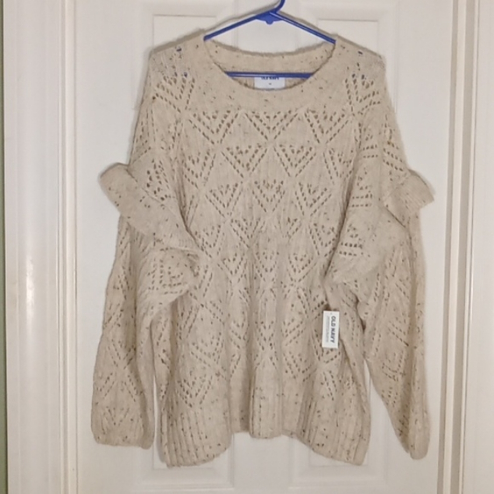 pullover sweater wool blend Old Navy